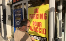 « Un parking pour Ajaccio», les associations de commerçants manifestent pour faire entendre leurs voix