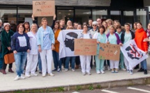 Sartene : le personnel soignant de l'hôpital en grève illimitée