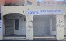 Bastia : Les permanences de Jean Zuccarelli taguées 