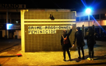 A Ajaccio la nuit on colle pour dénoncer les féminicides