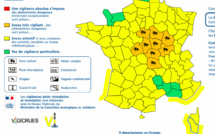 Pluies, avalanches et vent violent : la Corse placée en vigilance jaune