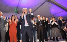  Ange Santini et sa liste "Ensemble pour Calvi - Oghje pè dumane" en meeting