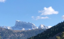 La photo du jour : le Paglia Orba enneigé