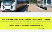 Les trains corses s’organisent pour poursuivre leur activité malgré le coronavirus