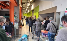 A Calvi comme ailleurs les supermarchés dévalisés !