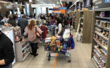 Confinement  jour 1 à Ajaccio : les supermarchés assaillis