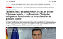 Covid-19. Après l'Italie, l'Espagne durcit le confinement