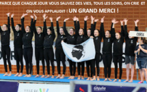 Coronavirus : Quand la natation rend hommage au corps médical 