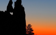 La photo du jour ; les amoureux des calanche de Piana