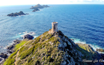 La photo du jour : les Îles Sanguinaires vues de la tour de la Parata