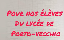 Porto-Vecchio : Quand les professeurs du lycée s'adressent à leurs élèves en vidéo 