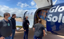 40 000 masques, 4 000 blouses, des visières et du matériel médical réceptionnés à Figari