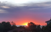 La photo du jour : quand le Soleil se lève sur la plaine de Poggio-Mezzana 