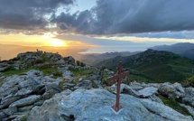 La photo du jour : au sommet du Zucarellu…