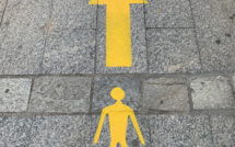 Déconfinement à Bastia : Les règles de distanciation redessinent  l’espace public de la ville