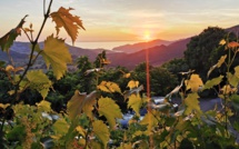 La photo du jour : un coucher de Soleil au golfe de Lava, c'est ça