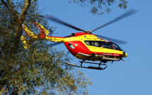 Galeria : un automobiliste évacué dans un état grave par hélicoptère