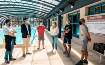 Le sous-préfet de Calvi visite la piscine de Monticello avant sa réouverture lundi 