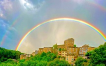 La photo du jour : double arc-en-ciel au-dessus de Vescovato