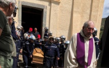 À Vallica l'hommage des pompiers à l'adjudant Bruno Luigi