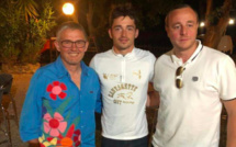Escapade en Balagne pour le pilote de F1 Charles Leclerc