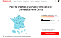 Une pétition pour la création d'un centre hospitalier universitaire en Corse