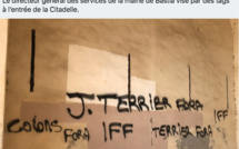 Bastia : Jérôme Terrier, le directeur général des services de la ville, visé par des tags injurieux