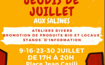 Ajaccio : "Les jeudis de juillet" à partir de ce 9 juillet aux Salines