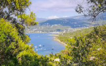 La photo du jour : La plage de Portigliolo depuis les hauteurs de La Castagna