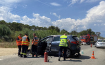 Un accident entre trois voitures fait cinq blessés à Solaro