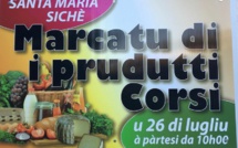 Santa Maria Siché : le 3e marché de produits corses c'est ce dimanche 26 juillet