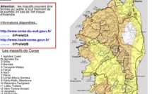 Risque incendie dans plusieurs massifs forestiers de Corse ce 29 juillet