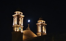 La photo du jour : A luna splende sopra Bastia