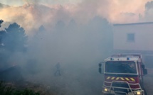 Incendie de Felicetu : 30 hectares brûlés, 80 pompiers toujours mobilisés