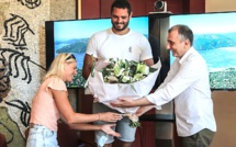 Des champions olympiques reçus à la mairie de Porto-Vecchio