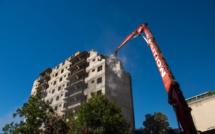 Ajaccio : la démolition de la ruine Candia a débuté