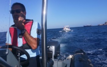 Embarcation en détresse au large de Cavallo