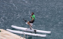 Le champion de MMA Conor McGregor à Calvi pour relever un défi de la Fondation Charlène de Monaco en Water-Bike
