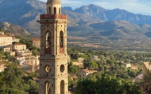 La photo du jour : u campanile de l'église Santa Maria di Lumiu