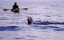 180 km en monopalme entre Calvi et Mandelieu La Napoule : Thierry Corbalan l'a fait !