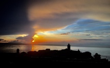 La photo du jour : le ciel tourmenté de Bastia