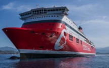 Le navire Jean-Nicoli bloqué dans le port d'Ajaccio