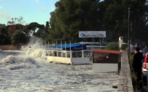 Ajaccio : des établissements de la route des Sanguinaires touchés par les intempéries