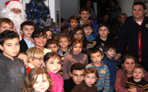 Le père Noël à la communauté de communes de Calvi-Balagne
