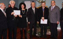 Les lauréats du prix de la Collectivité territoriale récompensés