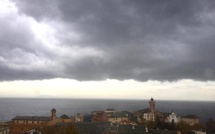 Bastia : orage sur la ville