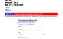 Reconfinement : voici les 3 nouvelles attestations de déplacement