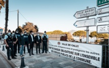Port du masque obligatoire: Campagne de communication à Calvi