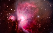 La nébuleuse d'Orion vue de la Corse