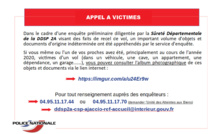 Ajaccio : retrouvez vos objets volés sur le catalogue établi par la police